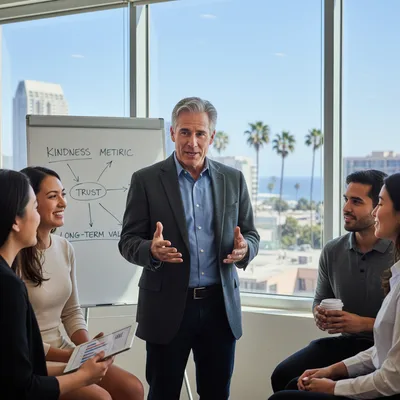 Neil Senturia, a San Diego investor, believes kindness is a valuable asset for startups.