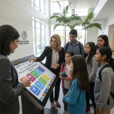 San Diego Unified School District's updated directory for magnet school programs.