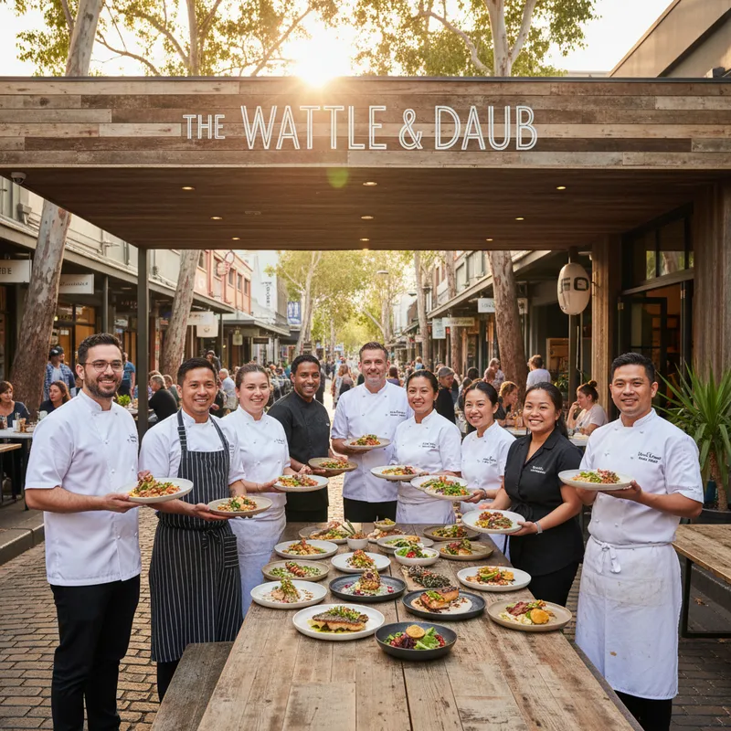 A lifestyle photograph illustrating Australian Independent Restaurants Are the New Global Culina
